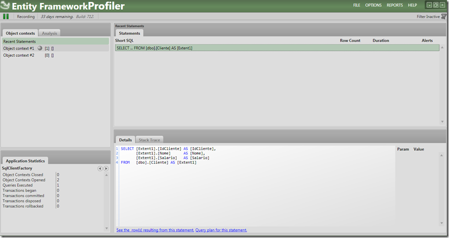Entity Framework Profiler-2